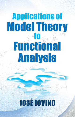 Cover image: Applications of Model Theory to Functional Analysis 9780486780849