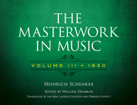 Titelbild: The Masterwork in Music: Volume III, 1930 9780486780047
