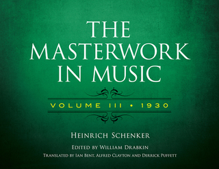 Cover image: The Masterwork in Music: Volume III, 1930 9780486780047