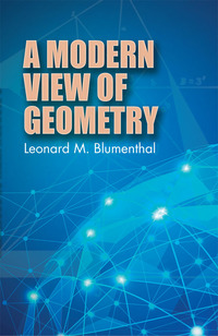 Cover image: A Modern View of Geometry 9780486639628