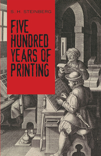 Titelbild: Five Hundred Years of Printing 9780486814452