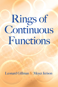 Imagen de portada: Rings of Continuous Functions 9780486816883