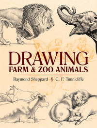صورة الغلاف: Drawing Farm and Zoo Animals 9780486819150