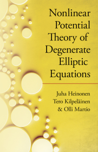 Imagen de portada: Nonlinear Potential Theory of Degenerate Elliptic Equations 9780486824253