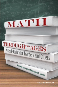 Cover image: Math Through the Ages 9780486832845