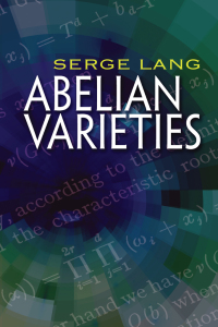 صورة الغلاف: Abelian Varieties 9780486828053