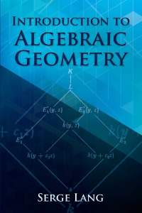 表紙画像: Introduction to Algebraic Geometry 9780486834221