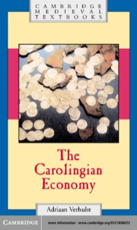 Imagen de portada: The Carolingian Economy 1st edition 9780521808699