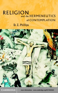 Omslagafbeelding: Religion and the Hermeneutics of Contemplation 1st edition 9780521803687
