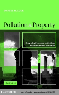 表紙画像: Pollution and Property 9780521001090