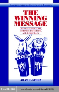 Omslagafbeelding: The Winning Message 1st edition 9780521807333