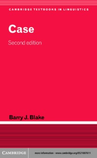 Cover image: Case 2nd edition 9780521807616