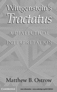 Cover image: Wittgenstein's Tractatus 1st edition 9780521809368