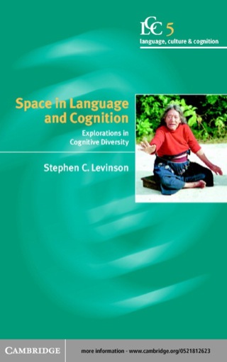 Cover image: Space in Language and Cognition 1st edition 9780521812627