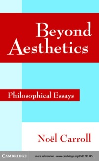 Cover image: Beyond Aesthetics 1st edition 9780521781343