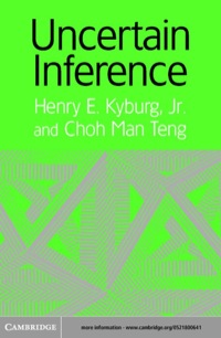 صورة الغلاف: Uncertain Inference 1st edition 9780521800648