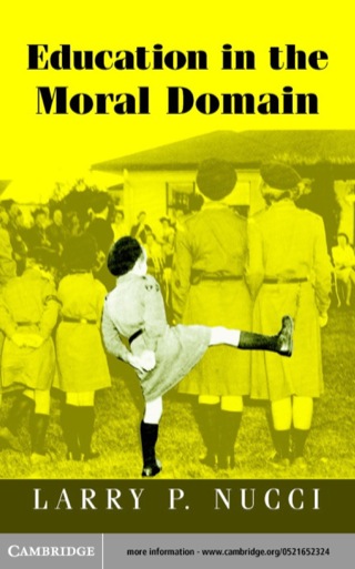 Cover image: Education in the Moral Domain 1st edition 9780521652322