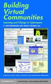 Cover image: Building Virtual Communities 1st edition 9780521780759