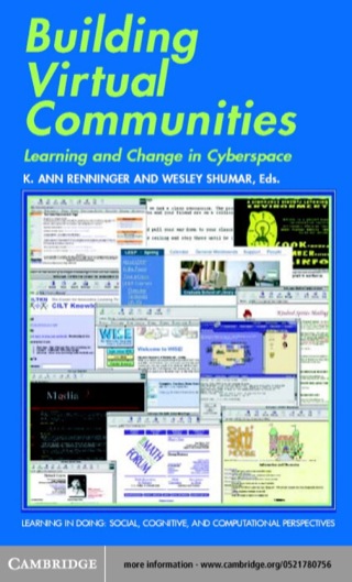 Imagen de portada: Building Virtual Communities 1st edition 9780521780759