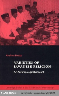 Titelbild: Varieties of Javanese Religion 1st edition 9780521624442