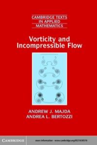 Imagen de portada: Vorticity and Incompressible Flow 1st edition 9780521630573