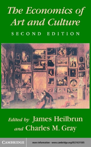 Cover image: The Economics of Art and Culture 2nd edition 9780521637121