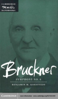 Titelbild: Bruckner: Symphony No. 8 1st edition 9780521632263