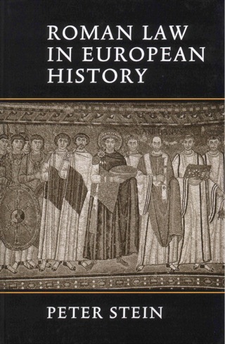 Cover image: Roman Law in European History 9780521643726