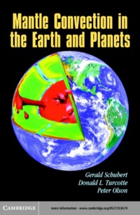 Imagen de portada: Mantle Convection in the Earth and Planets 1st edition 9780521798365
