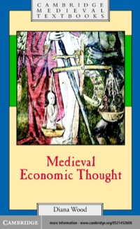 Omslagafbeelding: Medieval Economic Thought 1st edition 9780521452601