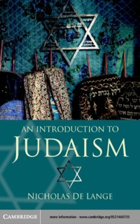 Cover image: An Introduction to Judaism 1st edition 9780521460736