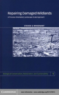 صورة الغلاف: Repairing Damaged Wildlands 1st edition 9780521470018