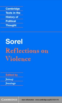 Imagen de portada: Sorel: Reflections on Violence 1st edition 9780521551175