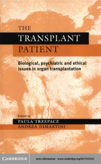 Cover image: The Transplant Patient 1st edition 9780521553544