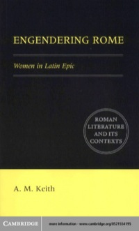 Titelbild: Engendering Rome 1st edition 9780521556217