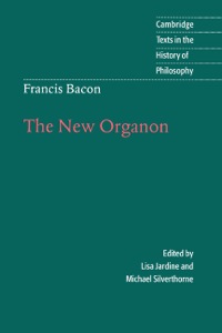 Cover image: Francis Bacon: The New Organon 9780521563994