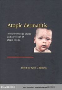 Imagen de portada: Atopic Dermatitis 1st edition 9780521570756