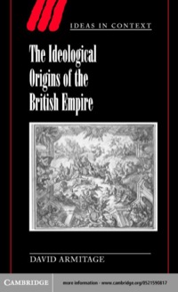 Imagen de portada: The Ideological Origins of the British Empire 1st edition 9780521590815