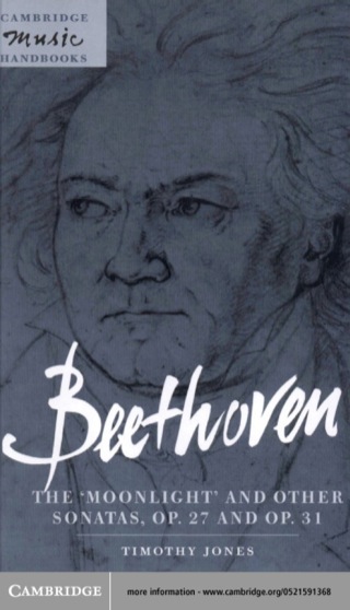Imagen de portada: Beethoven: The 'Moonlight' and other Sonatas, Op. 27 and Op. 31 1st edition 9780521591362