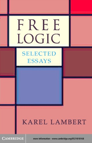 Cover image: Free Logic 1st edition 9780521818162