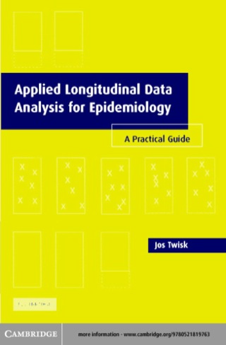 Imagen de portada: Applied Longitudinal Data Analysis for Epidemiology 1st edition 9780521819763