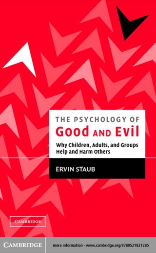 Cover image: The Psychology of Good and Evil 1st edition 9780521821285