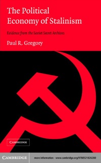 صورة الغلاف: The Political Economy of Stalinism 1st edition 9780521826280