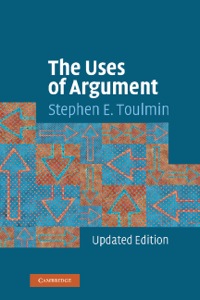 Cover image: The Uses of Argument 2nd edition 9780521827485