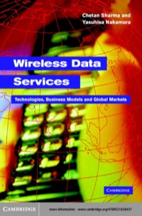 Cover image: Wireless Data Services 1st edition 9780521828437