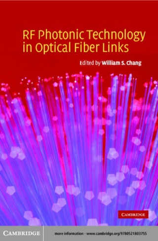 Cover image: RF Photonic Technology in Optical Fiber Links 1st edition 9780521037082