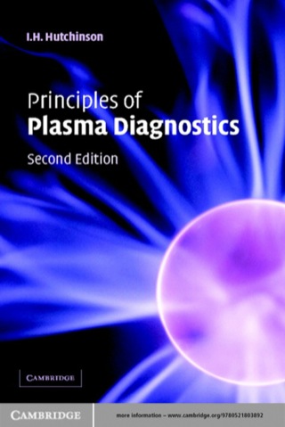Cover image: Principles of Plasma Diagnostics 2nd edition 9780521675741