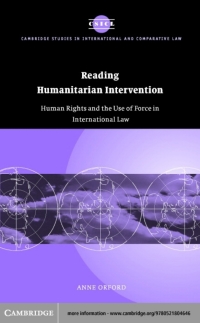 Titelbild: Reading Humanitarian Intervention 9780521804646