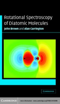 Cover image: Rotational Spectroscopy of Diatomic Molecules 1st edition 9780521530781
