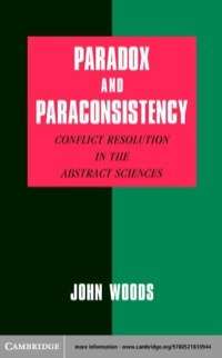 Omslagafbeelding: Paradox and Paraconsistency 1st edition 9780521810944